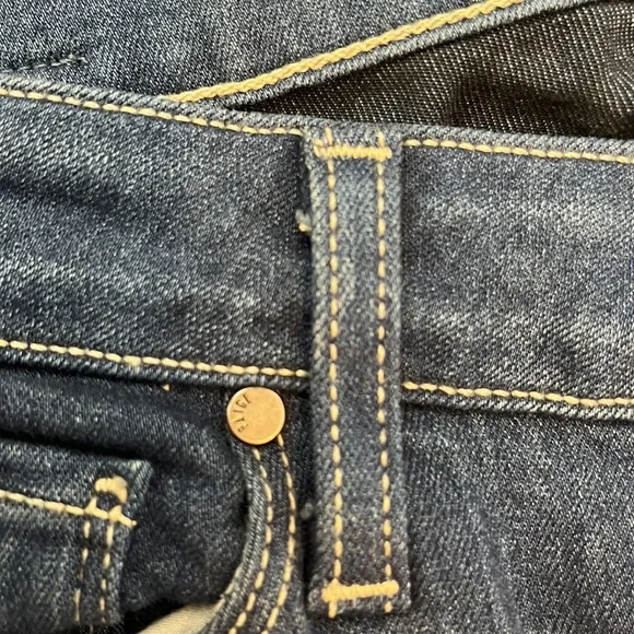 Paige jeans darker denim hoxton ankle stretchy skinny jeans 26 - Picture 5 of 15